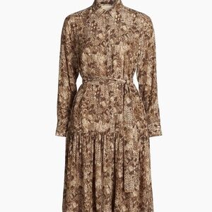 Kobi Halpern Snakeskin dress XL 398$